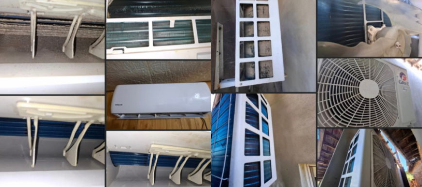 Почистване на климатици